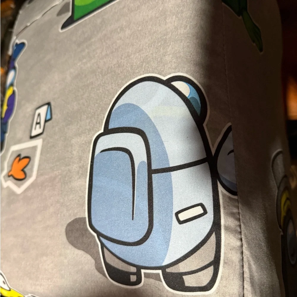 🕹️AMONG US GAMING TWIN COMFORTER NEW!